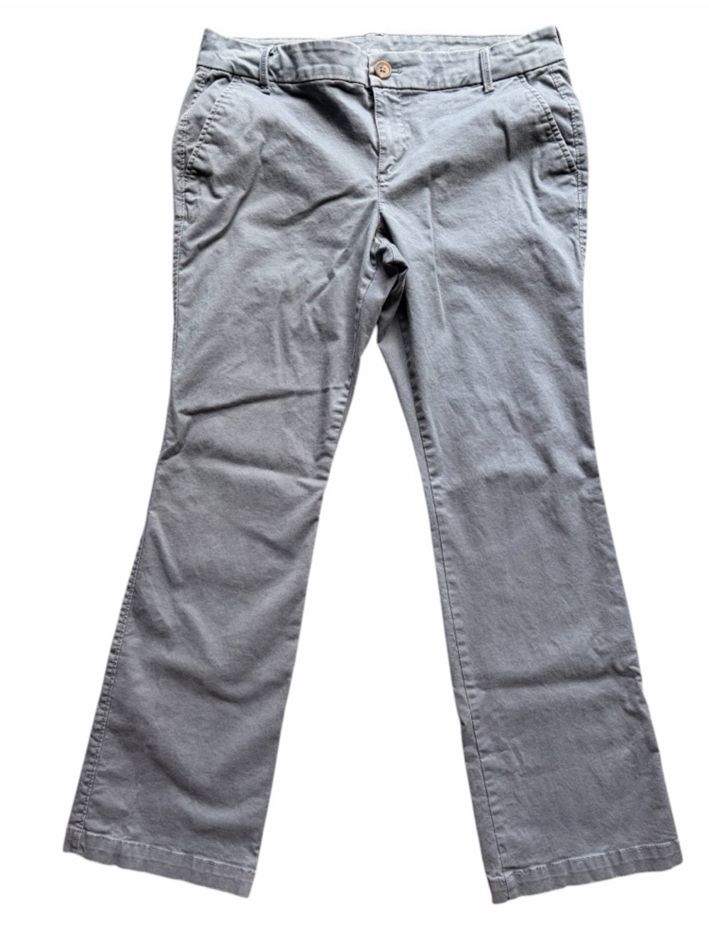 SOLD Old Navy Womens 10 Petite Gray Bootcut Pants Stretch